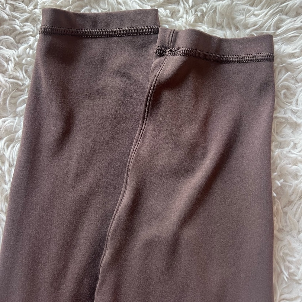 Aerie Real Me High Waisted Leggings Brown - Picture 6 of 8